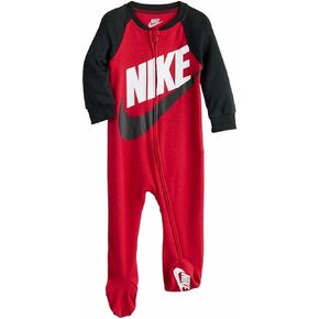 Nike Raglan Footed Coveralls (Infant)