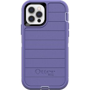 OtterBox iPhone 12 & iPhone 12 Pro (فقط) - حافظة سلسلة Defender - أسود - حافظة فقط - حماية دفاعية ميكروبية - عبوة غير مخصصة للبيع بالتجزئة in Kuwait