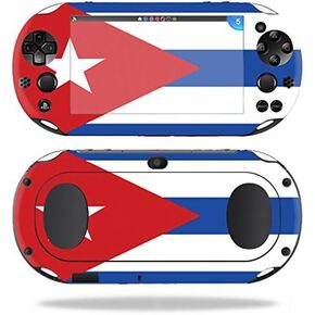 MightySkins Skin Compatible with Sony PS Vita (Wi-Fi 2nd Gen) wrap Cover Sticker Skins Cuban Flag