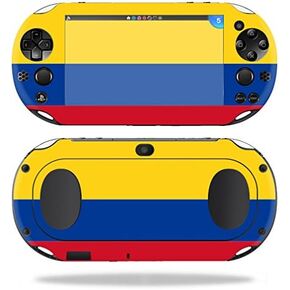 MightySkins Skin Compatible with Sony PS Vita (Wi-Fi 2nd Gen) wrap Cover Sticker Skins Colombian Flag