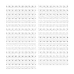 660pcs 1206 Chip Resistor 1206 Resistor Kit SMD Chip Fixed Resistor Electronics Resistor Chip for TV LCD Monitors Radios Stereos Repairing