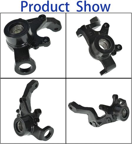 Front Steering Knuckles Left and Right Replacement for Yamaha Rhino 450 660 700 5UG-F3502-12-00 5UG-F3501-12-00 2004-2013 in Saudi Arabia