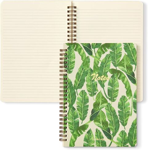Sunflower Notebook with Pockets - Pretty Spiral Bound Journal Notebook for Women - Stylish & Cute Notebook - 75 Sheets, 8.5"x6 Lined Spiral Journal Notebook - Spiral Journal for Women in Saudi Arabia