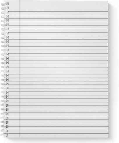 Softcover I Sparkle 8.5" x 11" Funny Spiral Notebook/Journal, 120 College Ruled Pages, Durable Gloss Laminated Cover, White Wire-o Spiral. Made in the USA in Saudi Arabia
