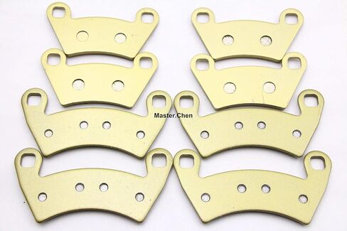 Master Chen Front Rear Brake Pads Brakes for Polaris Ranger Razor RZR XP 900 2011-2015 / Ranger 800 RZR-4 HD XP / 1000 Diesel FA354 FA452 in Saudi Arabia