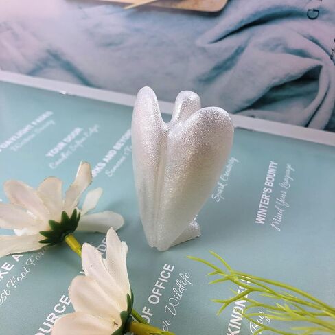 Playing Mold 2Pcs 3D Angel Shape Epoxy Resin Silicone Mold for DIY Make Candle, Wall Hanging Decoration, Jewelry, Keychain, Necklace, Tabletop Decoration, etc in Kuwait