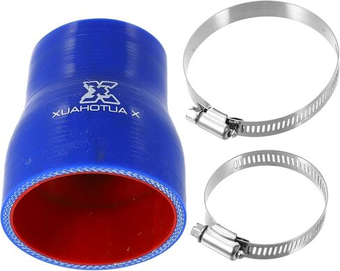 X AUTOHAUX 48-63mm 1.89"-2.48" ID Straight Silicone Reducer Hose Silicone Hose Coupler Intercooler Tube for Car Intercooler Intake Piping in Saudi Arabia