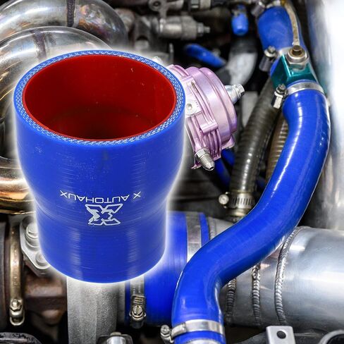 X AUTOHAUX 48-63mm 1.89"-2.48" ID Straight Silicone Reducer Hose Silicone Hose Coupler Intercooler Tube for Car Intercooler Intake Piping in Saudi Arabia