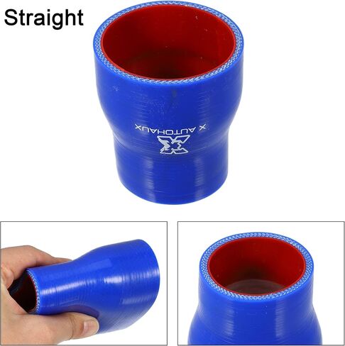 X AUTOHAUX 48-63mm 1.89"-2.48" ID Straight Silicone Reducer Hose Silicone Hose Coupler Intercooler Tube for Car Intercooler Intake Piping in Saudi Arabia