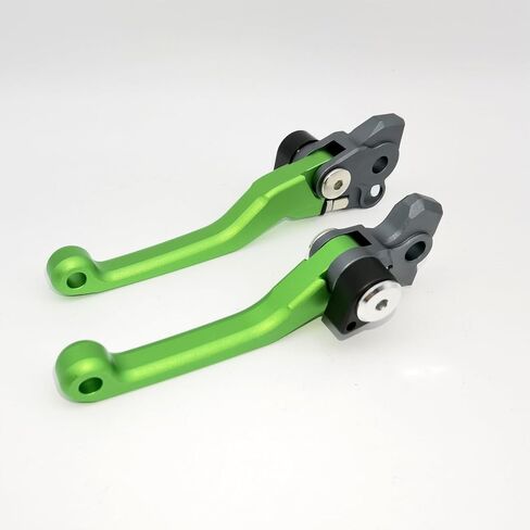 CNC Brake & Clutch Lever Replacement for Kawasaki KX250F/450F KX450SR KX450X KX450 2019-2024 (Green_Matte) in Saudi Arabia