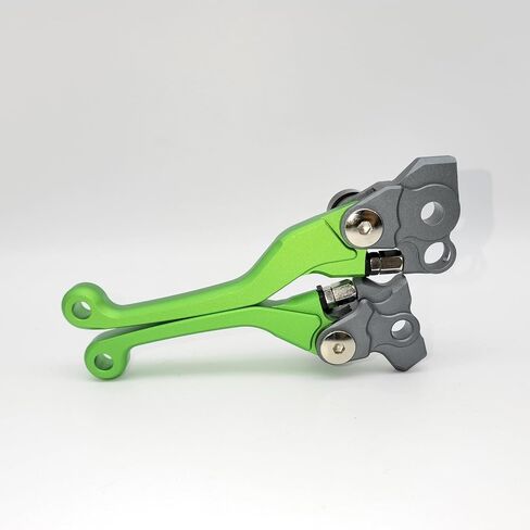 CNC Brake & Clutch Lever Replacement for Kawasaki KX250F/450F KX450SR KX450X KX450 2019-2024 (Green_Matte) in Saudi Arabia