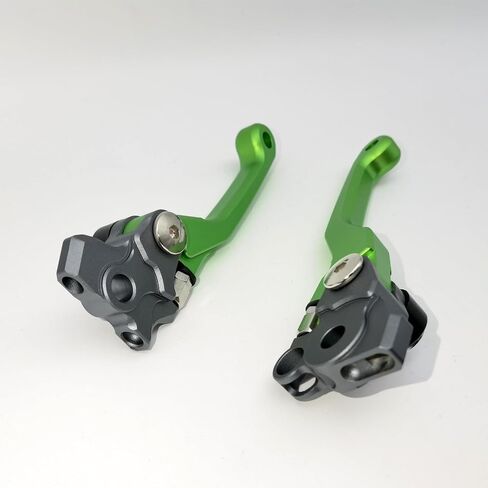 CNC Brake & Clutch Lever Replacement for Kawasaki KX250F/450F KX450SR KX450X KX450 2019-2024 (Green_Matte) in Saudi Arabia