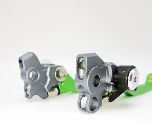 CNC Brake & Clutch Lever Replacement for Kawasaki KX250F/450F KX450SR KX450X KX450 2019-2024 (Green_Matte) in Saudi Arabia