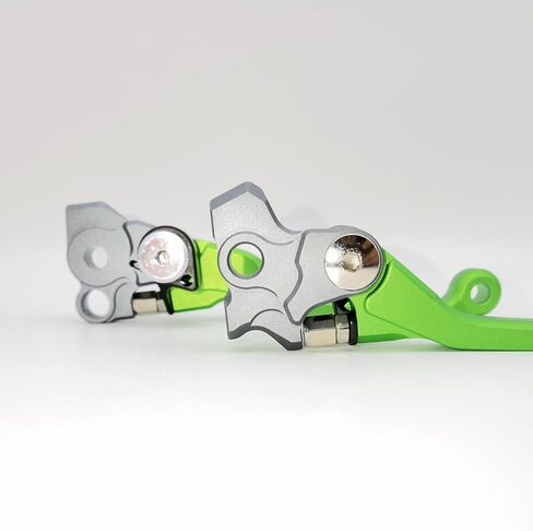 CNC Brake & Clutch Lever Replacement for Kawasaki KX250F/450F KX450SR KX450X KX450 2019-2024 (Green_Matte) in Saudi Arabia
