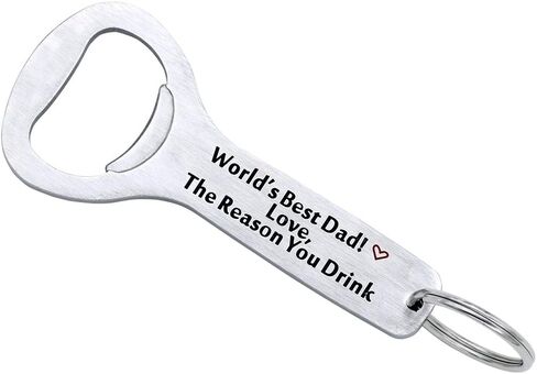 هدايا الأب، سلسلة مفاتيح فتاحة زجاجات، هدايا عيد الأب، أفكار هدايا لمحبي البيرة لهدايا عيد ميلاد الأب in Kuwait