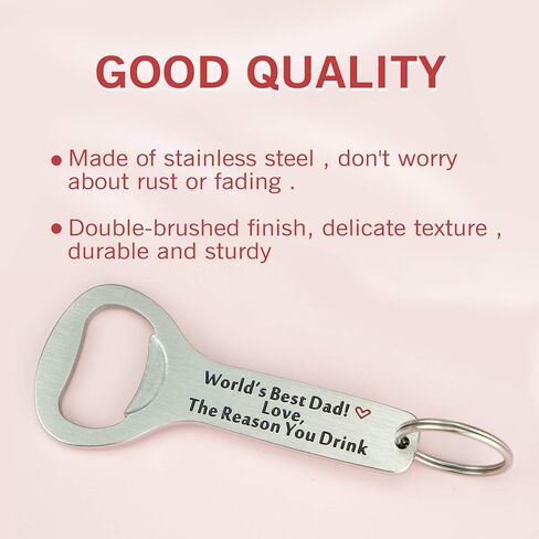 هدايا الأب، سلسلة مفاتيح فتاحة زجاجات، هدايا عيد الأب، أفكار هدايا لمحبي البيرة لهدايا عيد ميلاد الأب in Kuwait