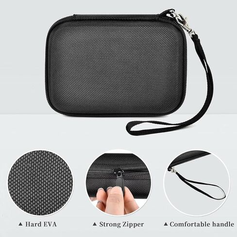 حافظة سفر لمحطة شحن الهاتف المحمول، حامل شاحن لاسلكي، حقيبة حامل تخزين محطة شحن مغناطيسية قابلة للطي لساعة أبل كابل شاحن USB-C ومحول، صندوق أسود فقط in Kuwait