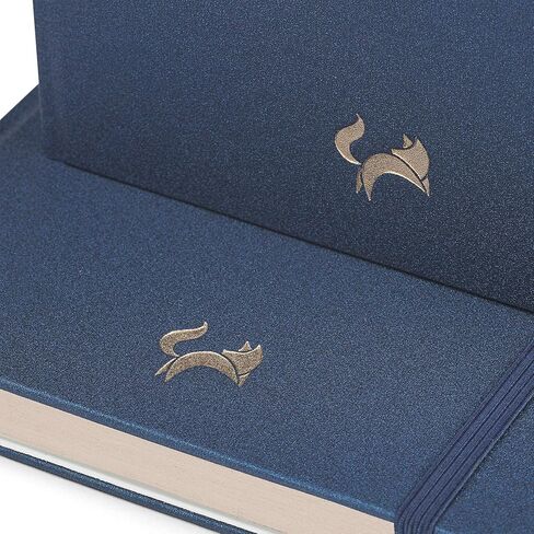 JUMPING FOX DESIGN Premium A5 Lined Journal Hardcover Notebook, Medium 5.6 x 8.4 inches, 100gsm Quality Paper, Numbered Pages, Inner Pocket, Unique Leatherette (Sunlit Rose, Medium A5) in Saudi Arabia