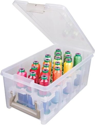 ArtBin Super Satchel صندوق خيط Isacord حصري شبه حقيبة مع صواني in Kuwait