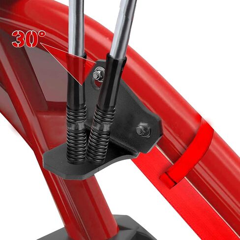 CMEX 2Pcs Adjustable Rear Pillar Flag Antenna Mounting Brackets Compatible with 2017-2019 Maverick X3 Max Turbo DS RS RR Rear LED Whip Light Brackets Adjustable for X3 in Saudi Arabia