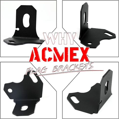 CMEX 2Pcs Adjustable Rear Pillar Flag Antenna Mounting Brackets Compatible with 2017-2019 Maverick X3 Max Turbo DS RS RR Rear LED Whip Light Brackets Adjustable for X3 in Saudi Arabia