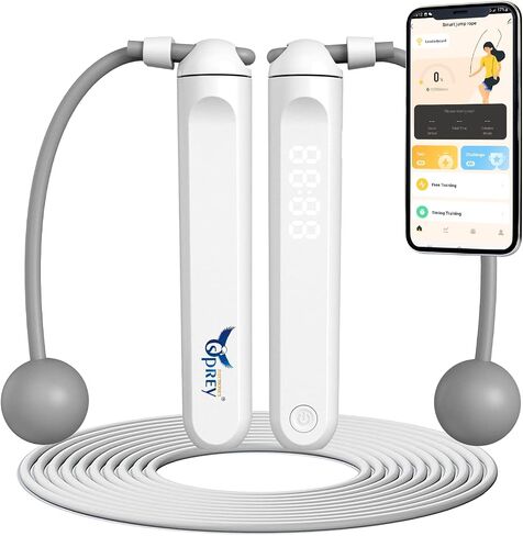 Osprey Smart Jump Rope, Adjustable Digital Counting Jump Rope and Vibration Reminder for Fitness, Exercise, Workout, Gym in Saudi Arabia