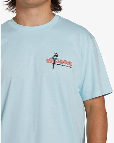 Billabong Men's Lounge Short Sleeve Graphic Tee in Saudi Arabia