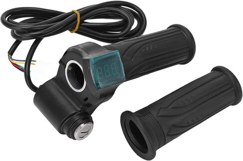 Bicycle Brushed Controller Kit, Speed Control Heat Dissipation Aluminum Alloy 24V 1000W Electric Bike Twist Throttle Handle for Electric Tricycles in Saudi Arabia