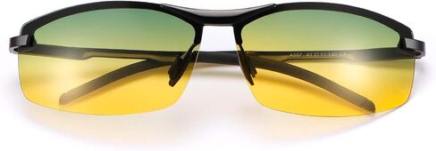 Men Photochromic Polarized UV400 Sports Sunglasses Day and Night Driving Glasses in Saudi Arabia