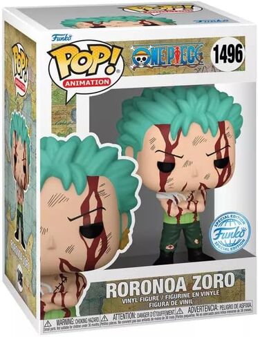 Funko One Piece Pop! Animation Roronoa Zoro Vinyl Figure Exclusive in Saudi Arabia