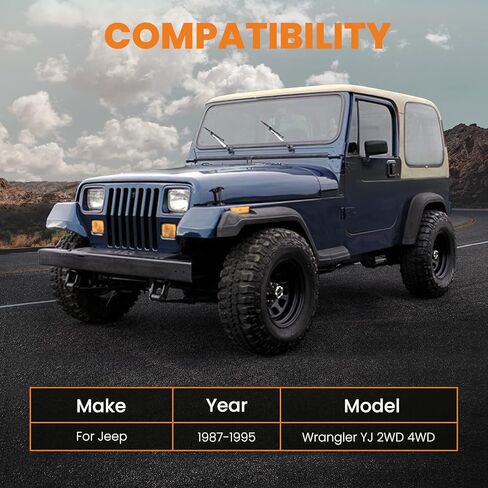 مجموعة رفع maxpeedingrods مقاس 1.25 بوصة لسيارة Jeep Wrangler YJ 1987-1995، مجموعة رفع تكبل أوراق الشجر المعلقة in Saudi Arabia