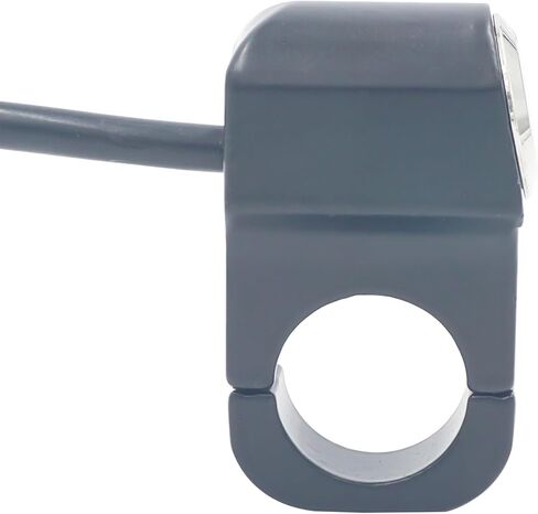 12V Motorcycle Handlebar Switch for 7/8 inch 22mm Handlebars Waterproof CNC ATV UTV Light Switch-Red in Saudi Arabia