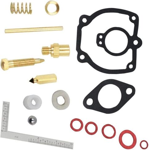 Carburetor Carb Rebuild Repair Kit, 50983DB, Compatible with IH/Farmall Carb M MV MTA O6 W9 WR9 300 350 400 450 460 544 560 656 660 706 756 766 806 2544 Super H Super M in Kuwait