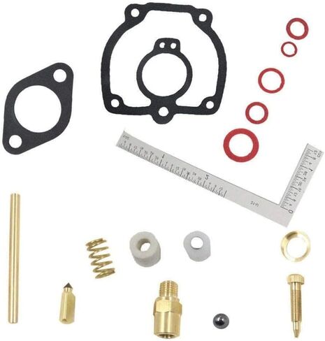 Carburetor Carb Rebuild Repair Kit, 50983DB, Compatible with IH/Farmall Carb M MV MTA O6 W9 WR9 300 350 400 450 460 544 560 656 660 706 756 766 806 2544 Super H Super M in Kuwait