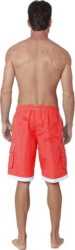 Men's Quick Dry Swim Trunks Cargo Water Shorts with Mesh Lining in Saudi Arabia