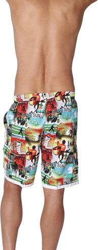 Men's Quick Dry Swim Trunks Cargo Water Shorts with Mesh Lining in Saudi Arabia