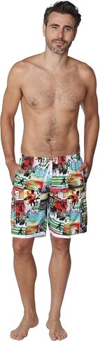 Men's Quick Dry Swim Trunks Cargo Water Shorts with Mesh Lining in Saudi Arabia