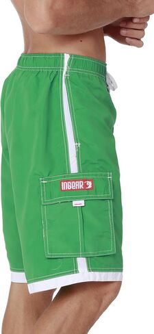 Men's Quick Dry Swim Trunks Cargo Water Shorts with Mesh Lining in Saudi Arabia