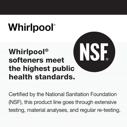 Whirlpool Hybrid Water Softener + Whole House Filtration System (WHESFC Pro Series) | Salt Saving Technology | NSF Certified Water Filter Removes Chlorine in Saudi Arabia