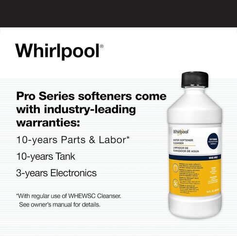 Whirlpool Hybrid Water Softener + Whole House Filtration System (WHESFC Pro Series) | Salt Saving Technology | NSF Certified Water Filter Removes Chlorine in Saudi Arabia