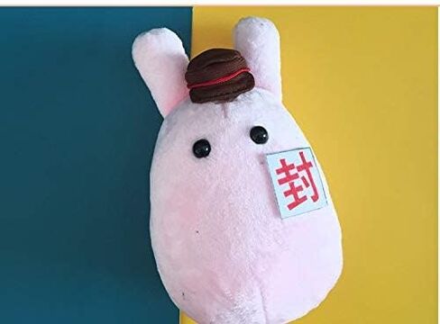 Anime Toilet-Bound Hanako-kun Mokke Plush Doll Pillow Yashiro Nene Jibaku Shōnen Hanako-kun Chain Pendant Toy 17〃 Cartoon Doll (Rose Red, 17〃) in Saudi Arabia