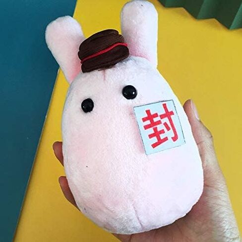 Anime Toilet-Bound Hanako-kun Mokke Plush Doll Pillow Yashiro Nene Jibaku Shōnen Hanako-kun Chain Pendant Toy 17〃 Cartoon Doll (Rose Red, 17〃) in Saudi Arabia