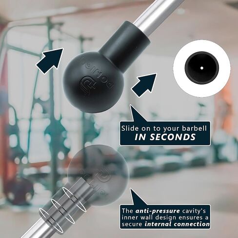 Landmine Attachment for Barbell - Sturdy and Easy to Use with 360° Rotation - Turn Any Surface into a Barbell bomb Landmine Exercise Rotation, Presses, Rows, Split Squats - Fits 2" Olympic Bar in Saudi Arabia