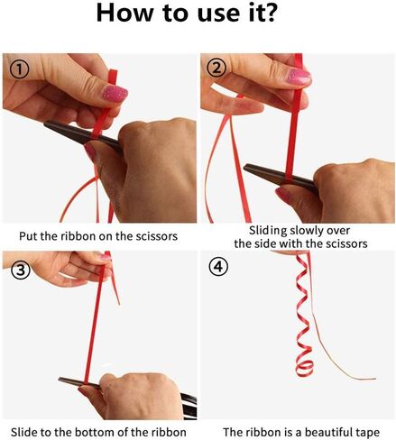شريط تجعيد أحمر مجعد لتغليف الهدايا لتزيين زهور الزهور، لفافة سلسلة بالونات معدنية لامعة لتزيين الحفلات الفنية والمهرجانات (500 ياردة) in Kuwait