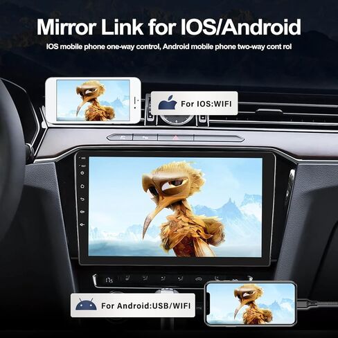 Android 13 Car Stereo for Ford F150 F-150 2009-2012,9 Inch Touchscreen Car Radio Android Head Unit with Mirror Link GPS Navigation WiFi Bluetooth FM/RDS SWC Dual USB/AUX-in+Backup Camera[1+32G] in Saudi Arabia