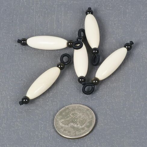 Justinstones 40mm Healing Tibetan Agate Evil Eye Cylinder Tube Dzi Drum Pendant Bead Jewelry Necklace 22 Inch in Kuwait