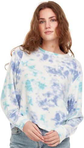 سويت شيرت من الصوف بأكمام طويلة ورقبة دائرية من Pure Essence للرجال والنساء، سويت شيرت من الصوف in Kuwait