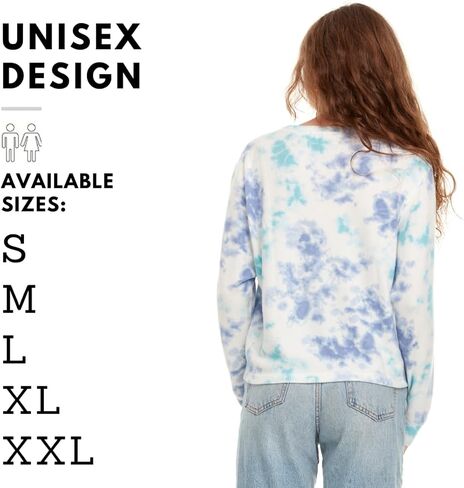 سويت شيرت من الصوف بأكمام طويلة ورقبة دائرية من Pure Essence للرجال والنساء، سويت شيرت من الصوف in Kuwait