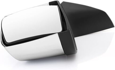 Chrome Hood Mirrors Truck Assembly Right and left Side Replacement Hood Mirrors Assembly Fit for Volvo VNL 2004-2014 (A Pair) in Saudi Arabia