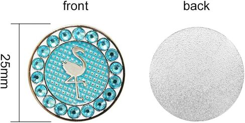 Golf Ball Markers Crystal Ball Markers Pack of 3 in Saudi Arabia